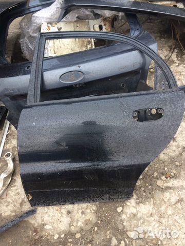 Дверь задняя левая Kia spectra