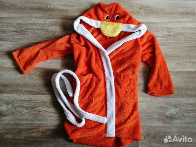 Детский махровый халат