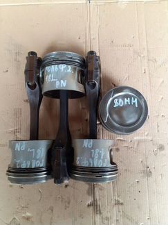 Поршень с шатуном Фольксваген Гольф 2 1.8 бензин