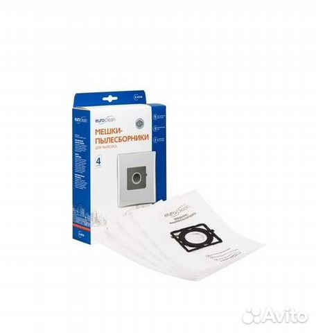 Мешки - пылесборники Euroclean для пылесоса E-07/4
