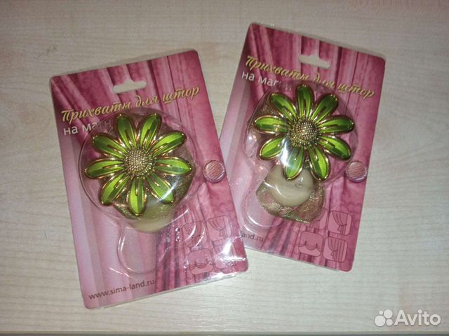 Прихваты для штор на магнитах