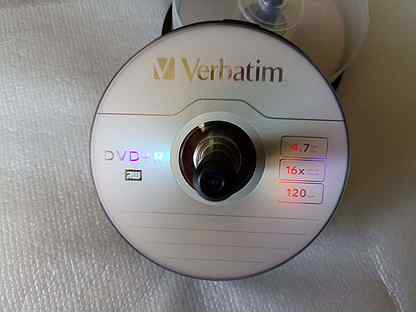 Диск DVD+R Verbatim 4.7Gb 16x
