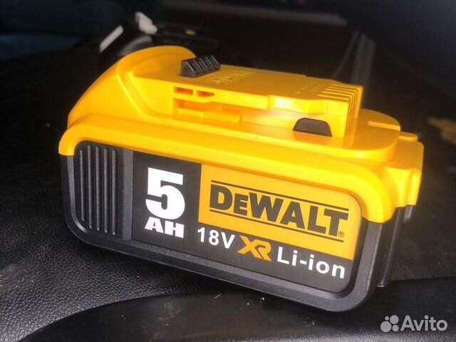 Аккумулятор dewalt 18v 5ah