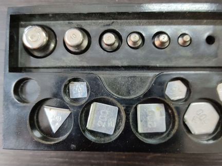 Набор гирь к бытовым весам СССР