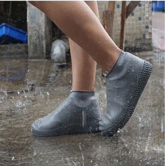 Непромокаемые защитные чехлы на обувь бахилы