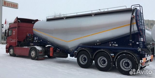 Полуприцеп цементовоз Nursan Merve 35 куб.м цементовоз, 2023