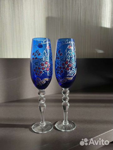 Бокалы фужеры Гусевский хрустальный завод