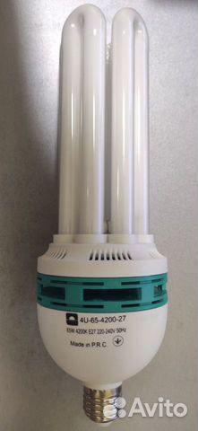 Энергосберегающая лампа 65 Вт Е27