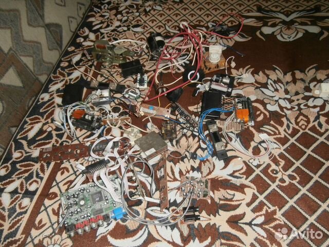Запчасти от разной аппаратуры