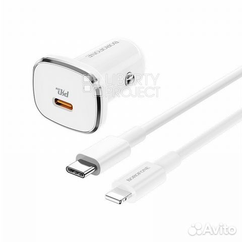 Автомобильное Зарядное Устройство 18W PD 3A