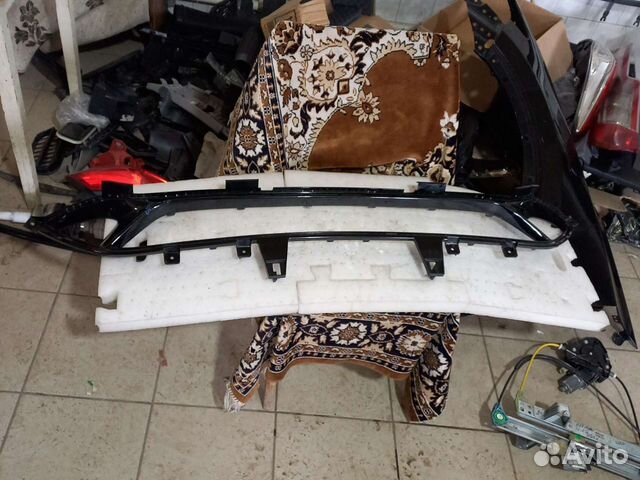 Окантовка нижней решетки переднего бампера Kia Opt