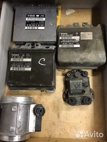 Мерседес двс м104 Эбу VDO 0165453132 без РФ
