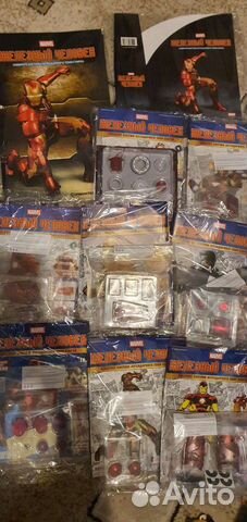 Журнал, собери железного человека Тони стар