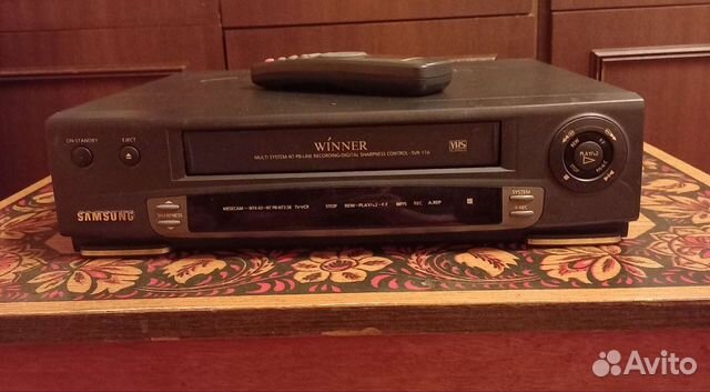 Видеоплеер видеомагнитофон samsung самсунг