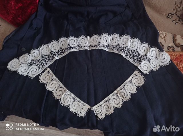 Воротничок и манжеты