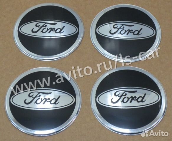 Наклейки Ford Форд на колпаки диски ступицу   | Запчасти .