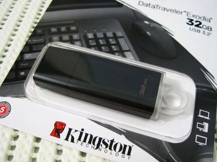 Usb 3.2 флешка Kingston 32гб