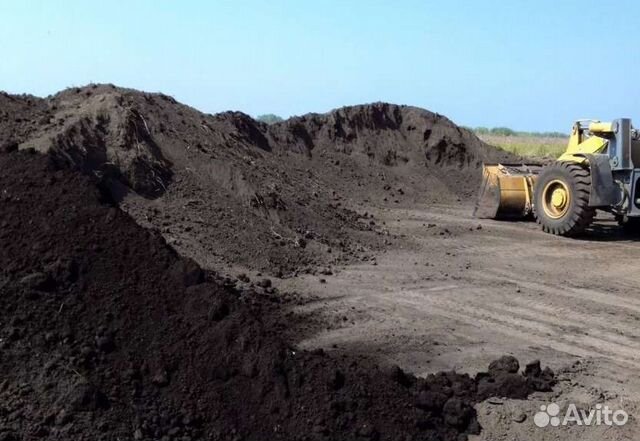 Чернозем плодородная земля, навоз