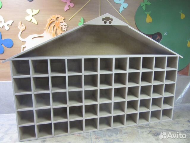 Гараж для детских машинок