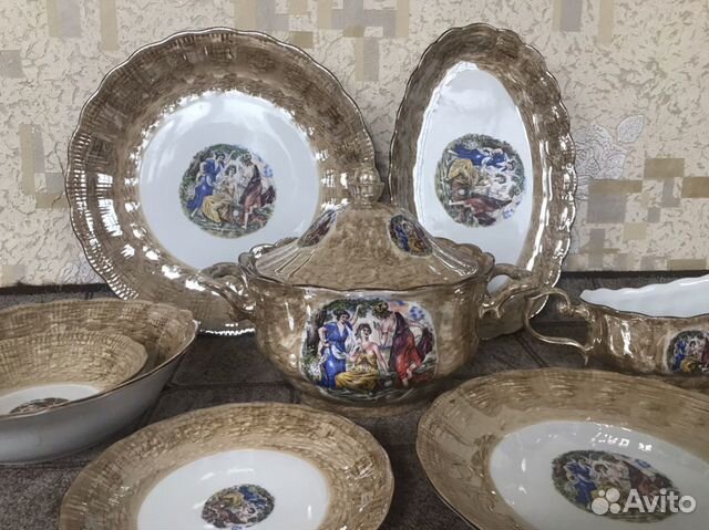 Сервиз столовый и чайный Мадонна