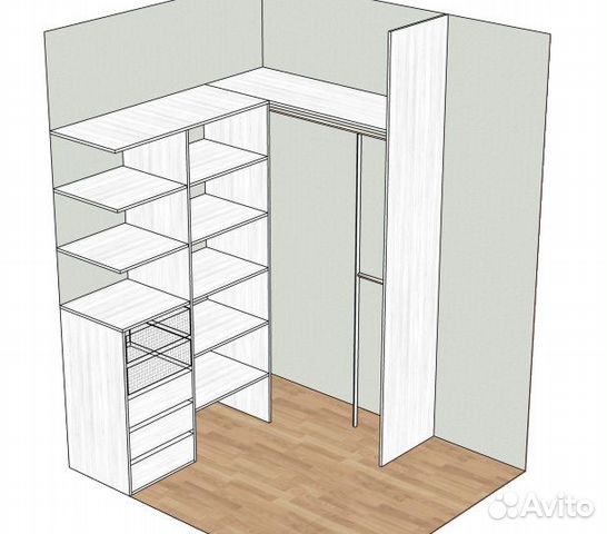 Шкафы-купе, гардеробные, корпусная мебель