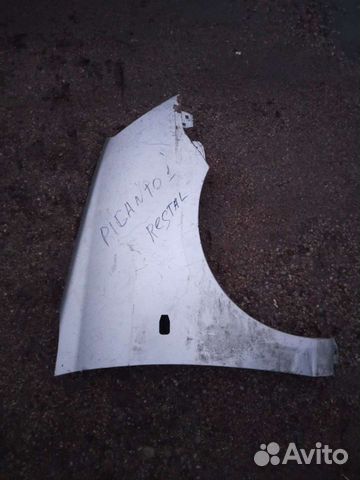 Kia Picanto 1 крыло правое рестайл