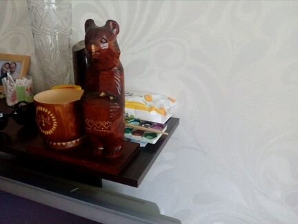 Сувенир Деревянный Медовый Мишка