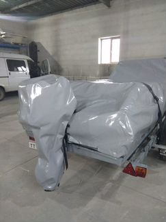 Пошив тентов транспортировочных на лодку, катер