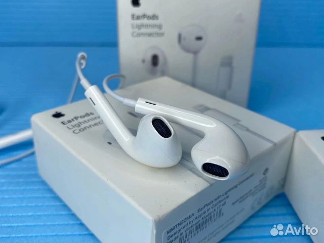 Наушники Airpods с lighting проводные