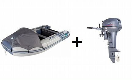 Мотор Tarpon 9.9 + Лодка Нднд Gladiator E380Pro