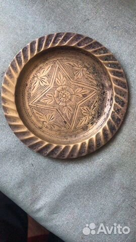 Блюдце металл