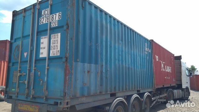 Перевозка контейнеров 20 и 40 футов