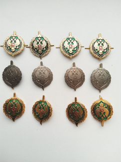 Петличный знак фсб пограничные войска