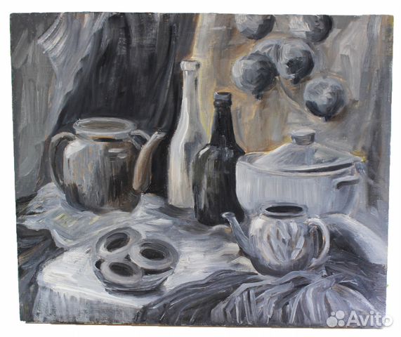 Картина маслом на холсте 