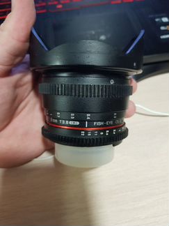 Samyang 8mm T3.8 AS Fish-eye CS II Nikon