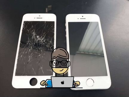 Замена стекла (дисплея) iPhone / Samsung