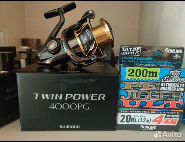 Катушка Shimano Twin Power 4000 PG. Твин Пауэр 4000 PG 2015.