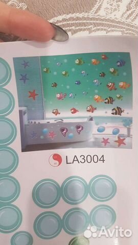 Наклейки в ванную комнату