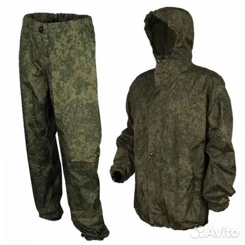 Костюм для рыбалки непромокаемый Ливень кмф пиксел