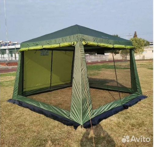 Палатка шатер усиленная вес 16,5 кг 320х320хh235