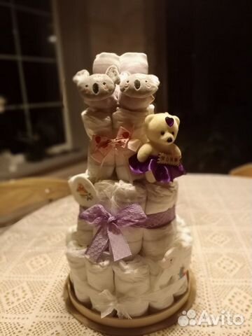 Торт из памперсов