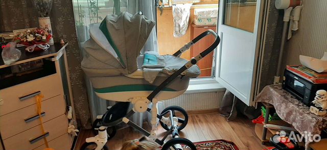 Коляска 2 в 1 Ms Sandman