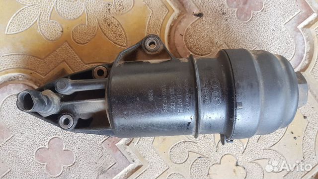 Корпус масляного фильтра на Audi А6