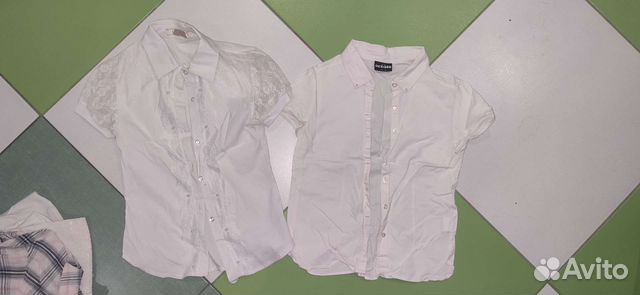 Продам рубашки для девочек школьные