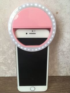 Кольцевая лампа для селфи на телефон