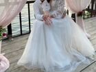 Свадебное платье пудровый цвет объявление продам