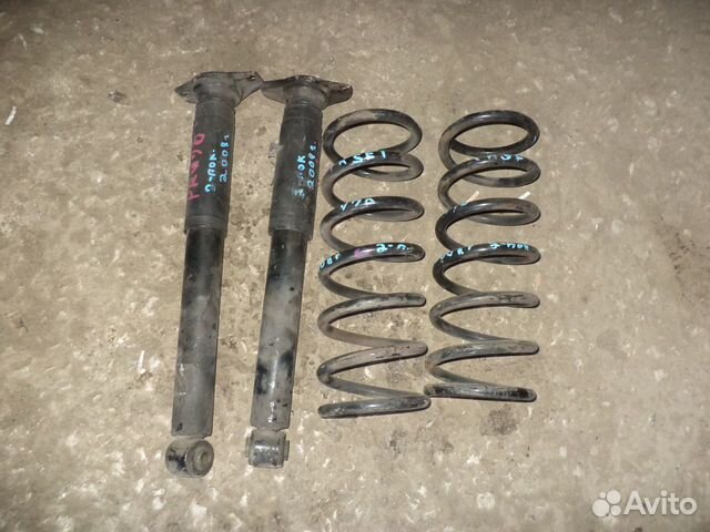 Пружина + амортизатор зад Volvo V70 S80 2007-2013