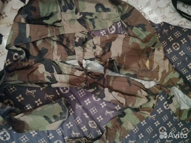 Комбинезон хаки военный детский лен