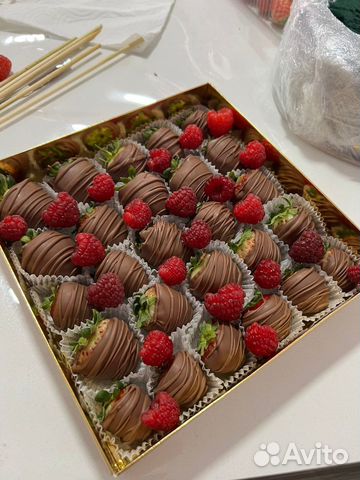 Клубника в бельгийском шоколаде