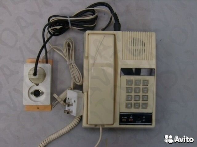 Советский телефон с аон